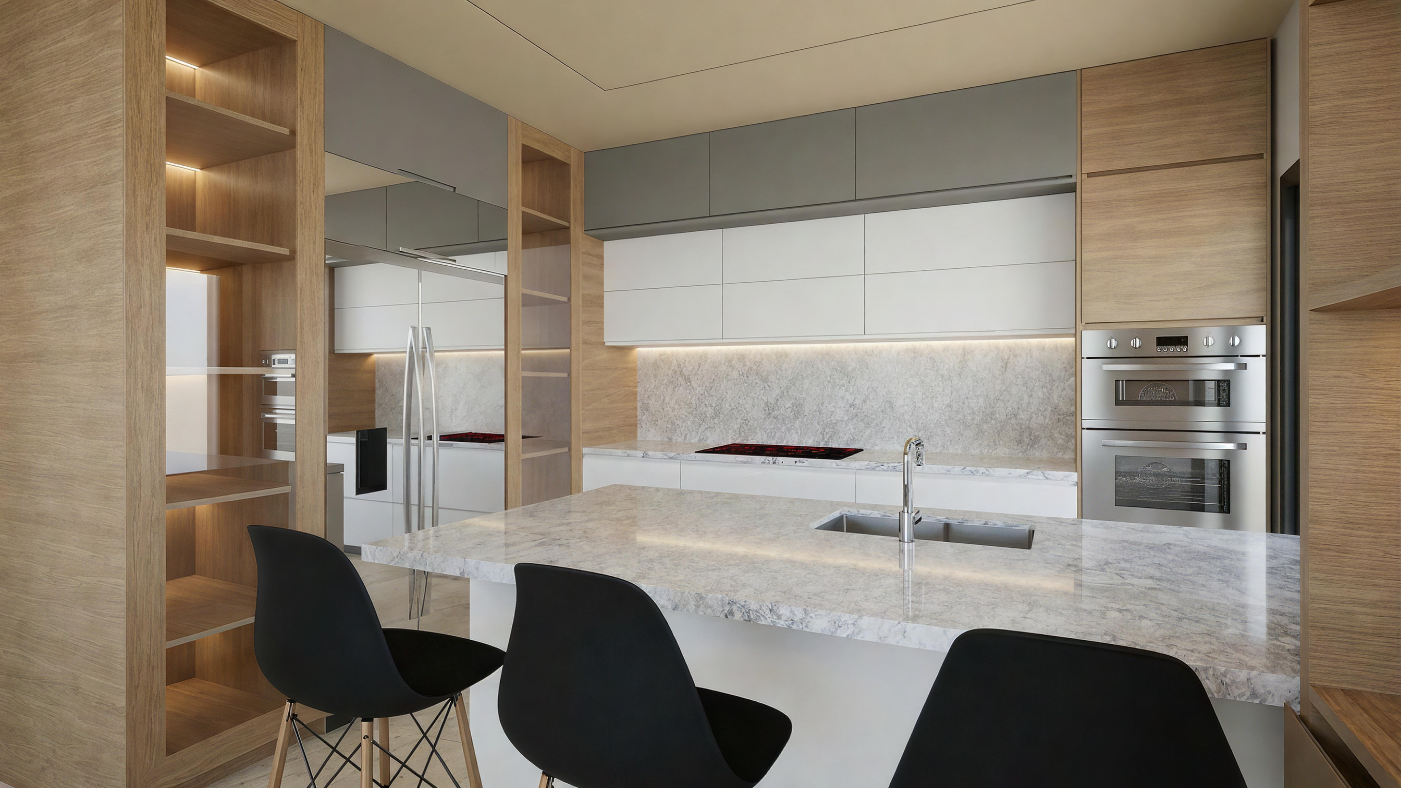 Apartment renovation kitchen